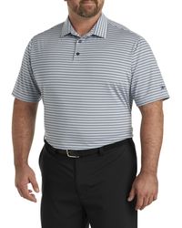 Reebok - Big & Tall Multi Stripe Performance Polo Shirt - Lyst