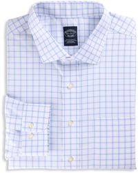 Brooks Brothers - Big & Tall Non-iron Check Dress Shirt - Lyst