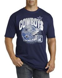 Nfl - Big & Tall Team Logo And Helmet Graphic Tee - Lyst