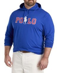 Polo Ralph Lauren - Big & Tall Long-sleeve Hooded T-shirt - Lyst