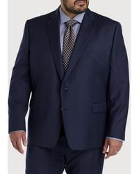 Michael Kors - Big & Tall Solid Wool-Blend Suit Jacket - Lyst