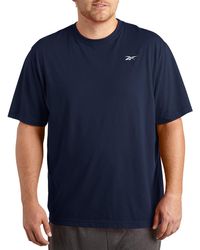 Reebok - Big & Tall Performance Jersey Tech T-shirt - Lyst