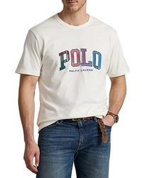 Polo Ralph Lauren - Big & Tall India Plaid-Logo Jersey T-Shirt - Lyst