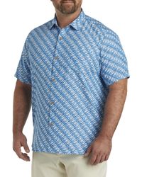 Tommy Bahama - Big & Tall Coconut Point Reel It In Sport Shirt - Lyst