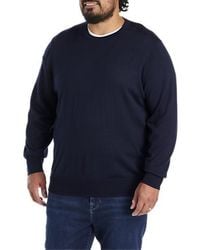 Brooks Brothers - Big & Tall Merino Wool Crewneck Sweater - Lyst