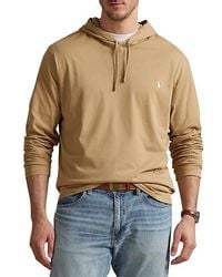Polo Ralph Lauren - Big & Tall Jersey Hooded Long-Sleeve T-Shirt - Lyst