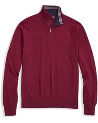 Brooks Brothers - Big & Tall Merino Wool 1 2-zip Sweater - Lyst