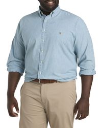 Polo Ralph Lauren - Big & Tall Indigo Chambray Sport Shirt - Lyst