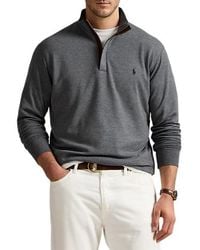 Polo Ralph Lauren - Big & Tall Luxe 1 4-Zip Pullover - Lyst