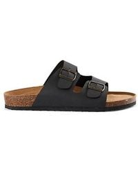 Nautica - Big & Tall Cork Buckle Slip-On Sandals - Lyst