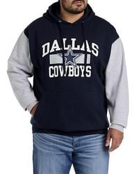 Nfl - Big & Tall Raglan Hoodie - Lyst