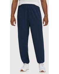 Reebok - Big & Tall Performance Jersey Elastic-Hem Tech Pants - Lyst