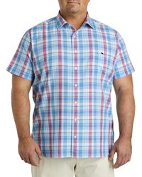 Vineyard Vines - Big & Tall Island Madras Plaid Sport Shirt - Lyst