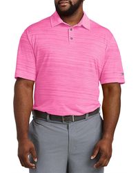 Reebok - Big & Tall Performance Space-Dyed Polo Shirt - Lyst