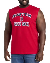 MLB - Big & Tall Sleeveless Team T-shirt - Lyst