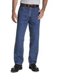 Wrangler Big & Tall Relaxed-fit Stretch Jeans - Blue