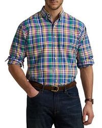 Polo Ralph Lauren - Big & Tall Performance Oxford Sport Shirt - Lyst