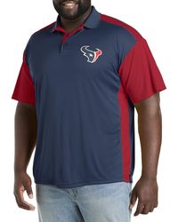 Nfl - Big & Tall Colorblocked Polo Shirt - Lyst