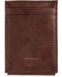 Levi's - Big & Tall Rfid Magnetic Front Wallet - Lyst