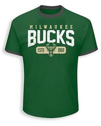 Nba - Screenprinted NBA Team Cotton Tee - Lyst