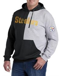 Nfl - Big & Tall Colorblock Pullover Hoodie - Lyst