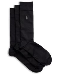 Polo Ralph Lauren - Big & Tall 3-pk Supersoft Crew Socks - Lyst