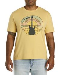 Lucky Brand - Big & Tall Groovy Fender Sunset Graphic Tee - Lyst