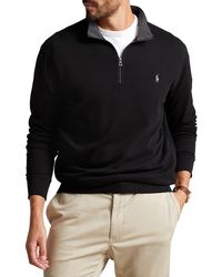 Polo Ralph Lauren - Big & Tall Luxury Jersey 1 4-zip Pullover - Lyst