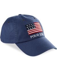 Polo Ralph Lauren - Big & Tall American Flag Baseball Cap - Lyst