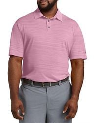 Reebok - Big & Tall Performance Space-Dyed Polo Shirt - Lyst