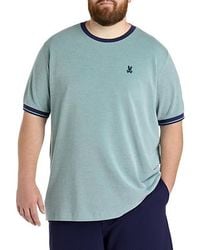 Psycho Bunny - Big & Tall Quinton Textured T-Shirt - Lyst