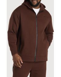 Reebok - Big & Tall Performance Tech Fleece Front-Zip Hoodie - Lyst
