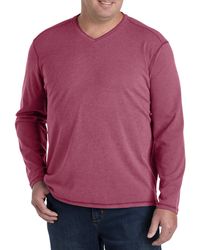 Tommy Bahama - Big & Tall Morro Bay V-neck Long-sleeve T-shirt - Lyst