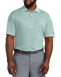 Reebok - Big & Tall Performance Space-Dyed Polo Shirt - Lyst