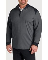 Callaway Apparel - Big & Tall Soft Touch Colorblocked 1 4-Zip Pullover - Lyst