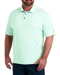 Reebok - Big & Tall Performance Space-Dyed Polo Shirt - Lyst