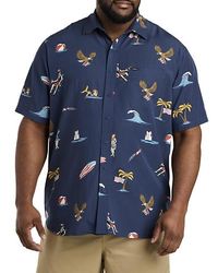 O'neill Sportswear - Big & Tall Oasis Eco Standard Sport Shirt - Lyst