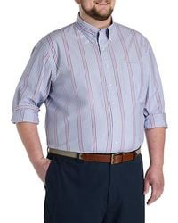 Brooks Brothers - Big & Tall Multi-Striped Oxford Friday Sport Shirt - Lyst