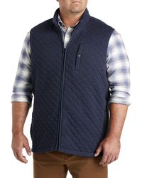 Faherty - Big & Tall Epic Quilted Fleece Vest - Lyst