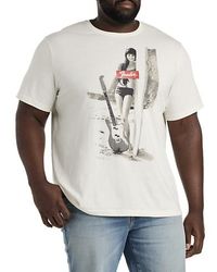 Lucky Brand - Big & Tall Fender Girl Graphic Tee - Lyst