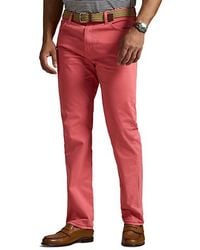 Polo Ralph Lauren - Big & Tall Varick Slim Straight-Fit Stretch Sateen Pants - Lyst