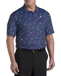 Original Penguin - Big & Tall Pete In The Park Printed Golf Polo Shirt - Lyst