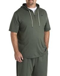 Reebok - Big & Tall 365 Mixed Media Performance Hoodie - Lyst