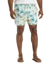 Tommy Bahama - Big & Tall Naples Palmero Stripe Swim Trunks - Lyst