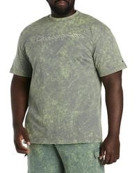 Champion - Big & Tall Acid Wash Script T-Shirt - Lyst
