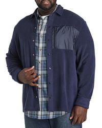 Nautica - Big & Tall Navtech Shirt Jacket - Lyst