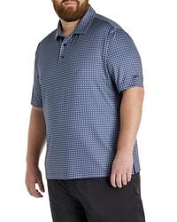 Reebok - Big & Tall Basketweave Performance Polo Shirt - Lyst