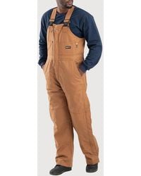 Bernè - Big & Tall Flame-Resistant Deluxe Quilt-Lined Bib Overalls - Lyst