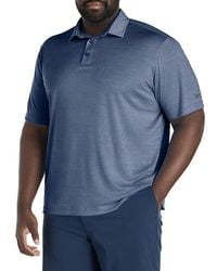 Reebok - Big & Tall Performance Heather Polo Shirt - Lyst