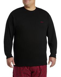 Polo Ralph Lauren - Big & Tall Script Waffle-Knit Sleep Top - Lyst